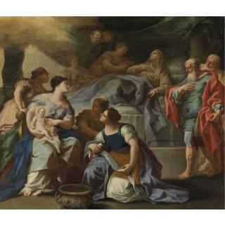 Giovan Battista Lama - The Birth Of The Virgin 