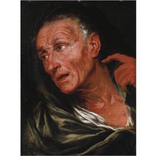 Giovan Battista Langetti - Testa Di Vecchio