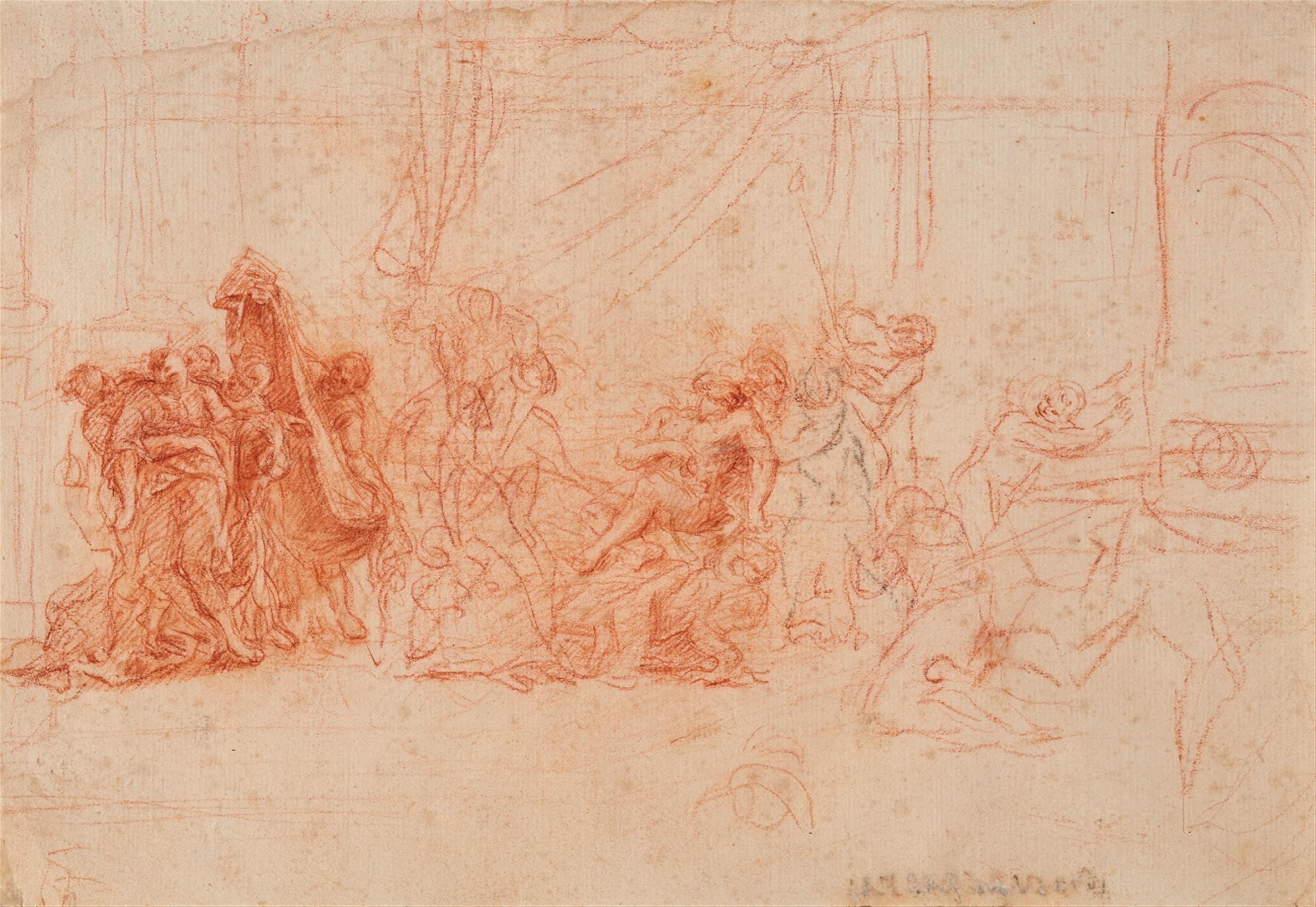 Giovan Gioseffo Dal Sole - Der Tod des Pompeius