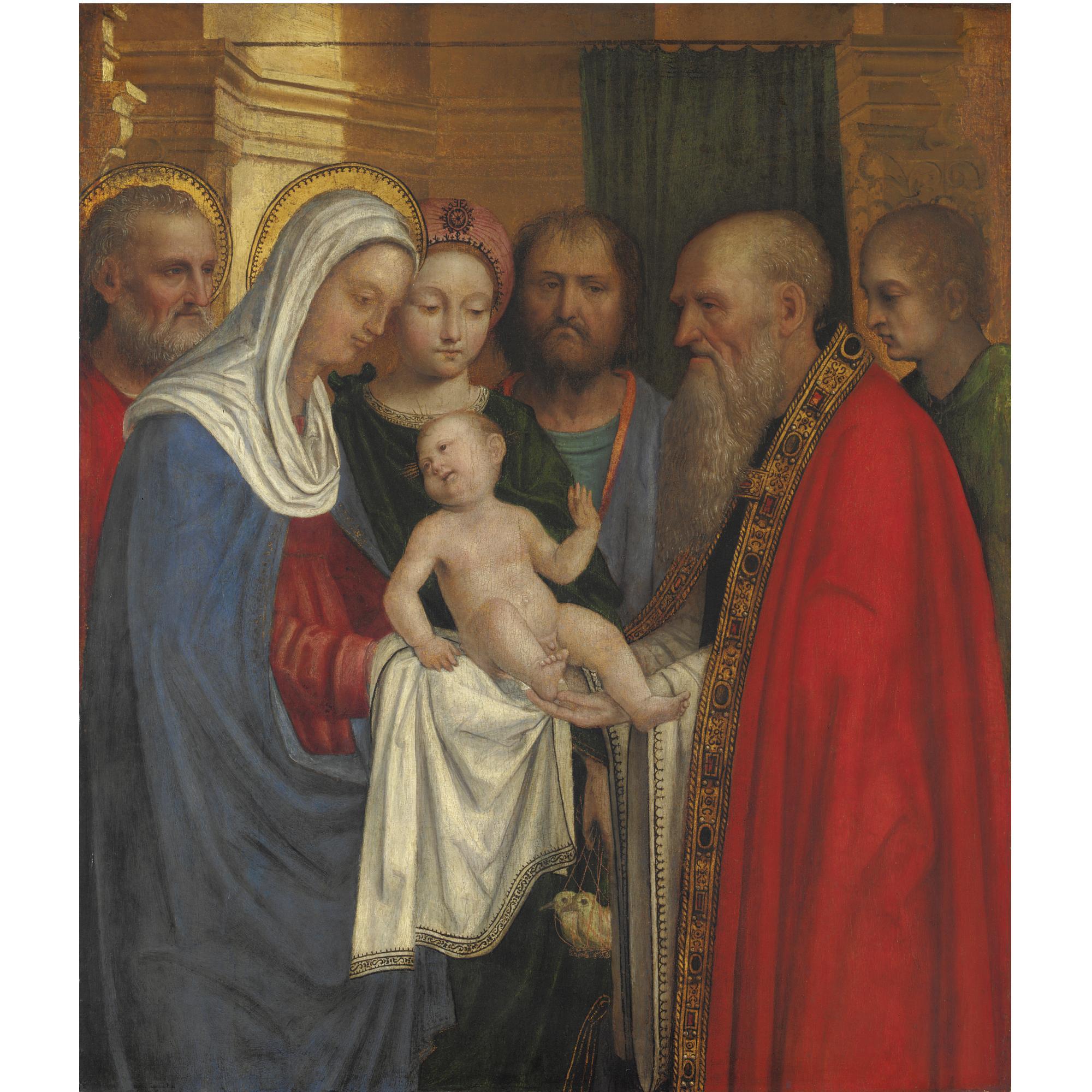 Giovanni Agostino Da Lodi - Presentazione Al Tempio