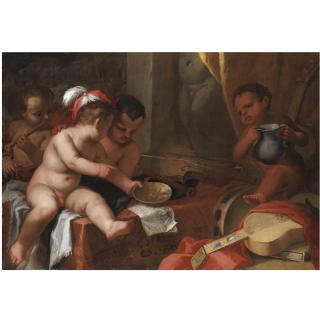 Giovanni Andrea Podestà - Putti Come Allegoria Della Musica