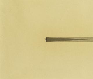 Giovanni Anselmo - Studio per la mia ombra verso l\'infinito dalla cima dello Stromboli durante l\'alba del 16 agosto 1965