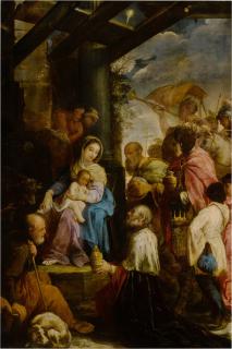 Giovanni Antonio Burrini - Adoration Of The Magi