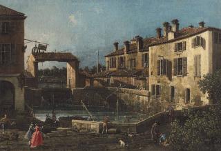 Giovanni Antonio Canal, Il Canaletto - Dolo, on the Brenta