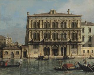 Giovanni Antonio Canal, il Canaletto - Palazzo Vendramin-Calergi, On The Grand Canal, Venice