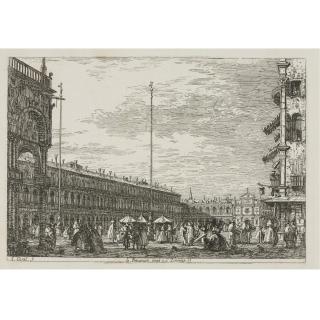 Giovanni Antonio Canal - Le Procuratie Niove E S. Ziminian V. (Devesme 22; Bromberg 25)