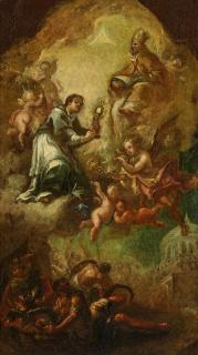 Giovanni Antonio de Pieri - Fürbitte des Heiligen Luigi Gonzaga