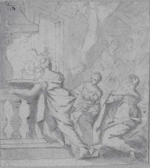 Giovanni Antonio De Pieri - La Naissance de la Vierge; et La Présentation au Temple