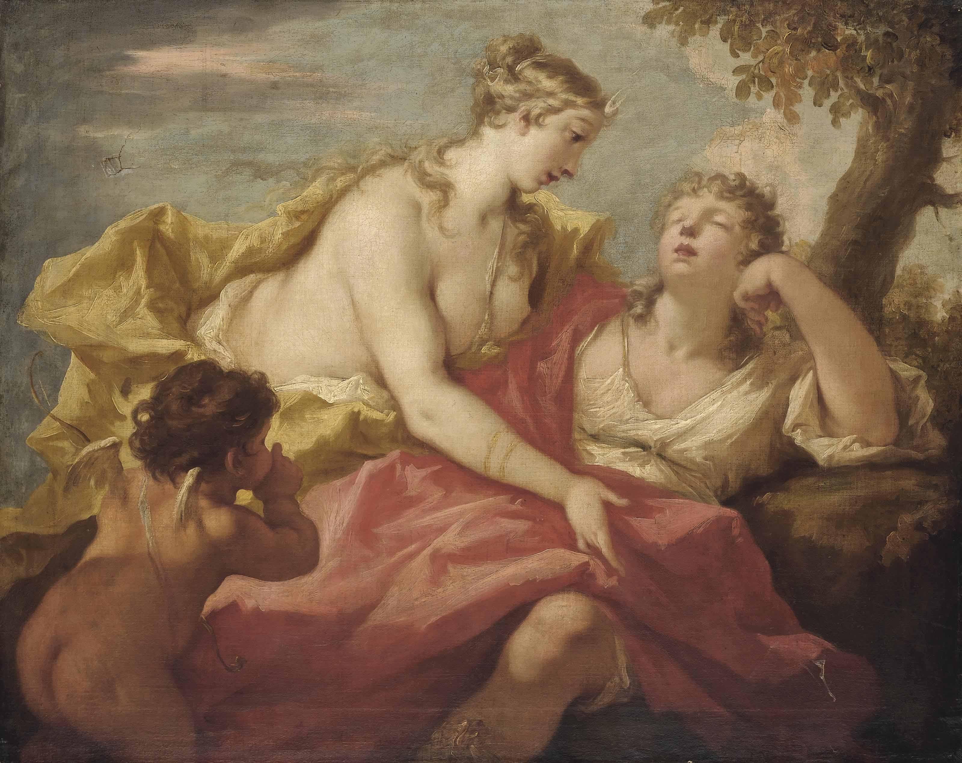 Giovanni Antonio Pellegrini - Diana And Endymion