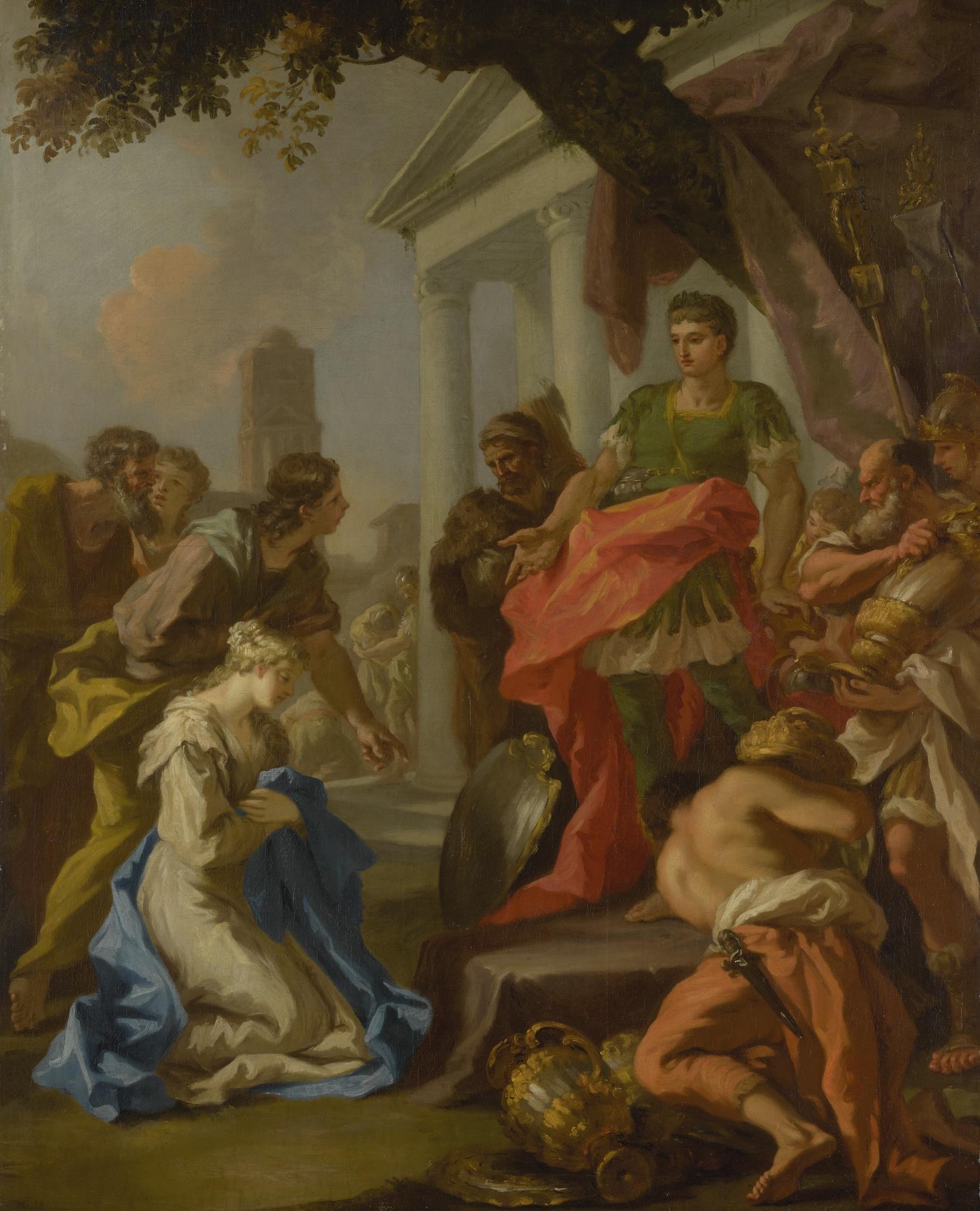 Giovanni Antonio Pellegrini - The Continence Of Scipio