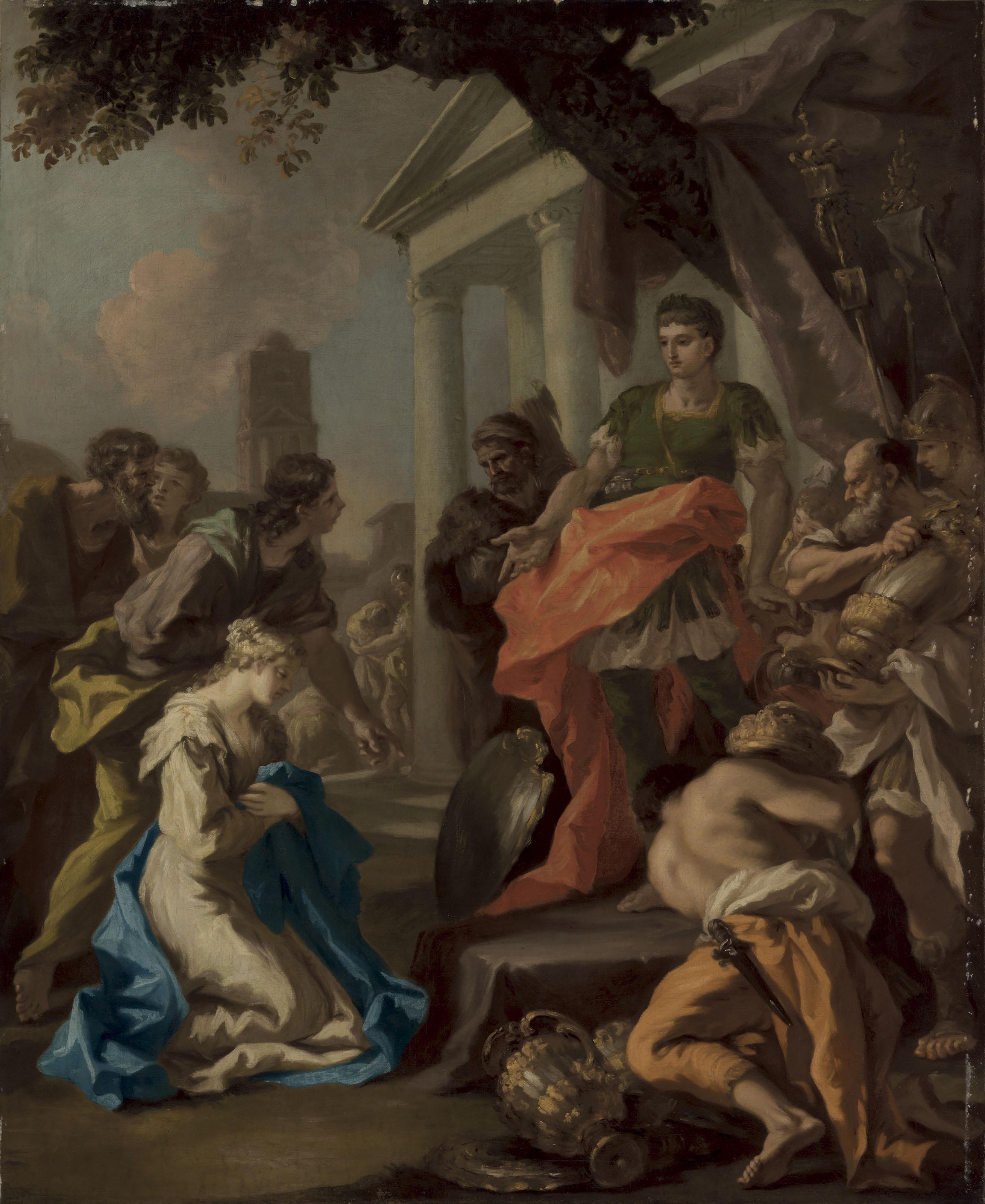 Giovanni Antonio Pellegrini - The Continence Of Scipio