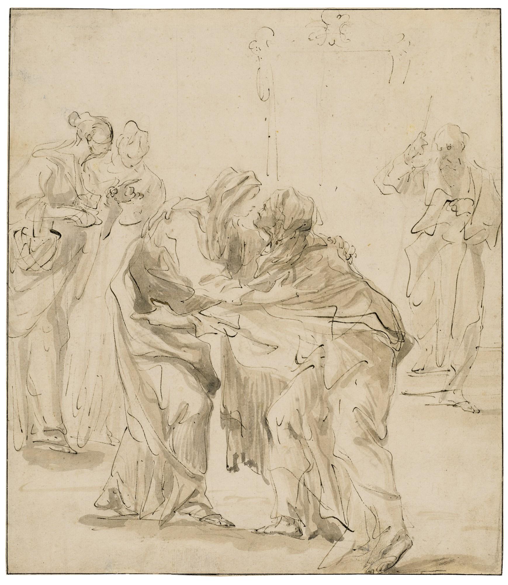 Giovanni Antonio Pellegrini - The Visitation