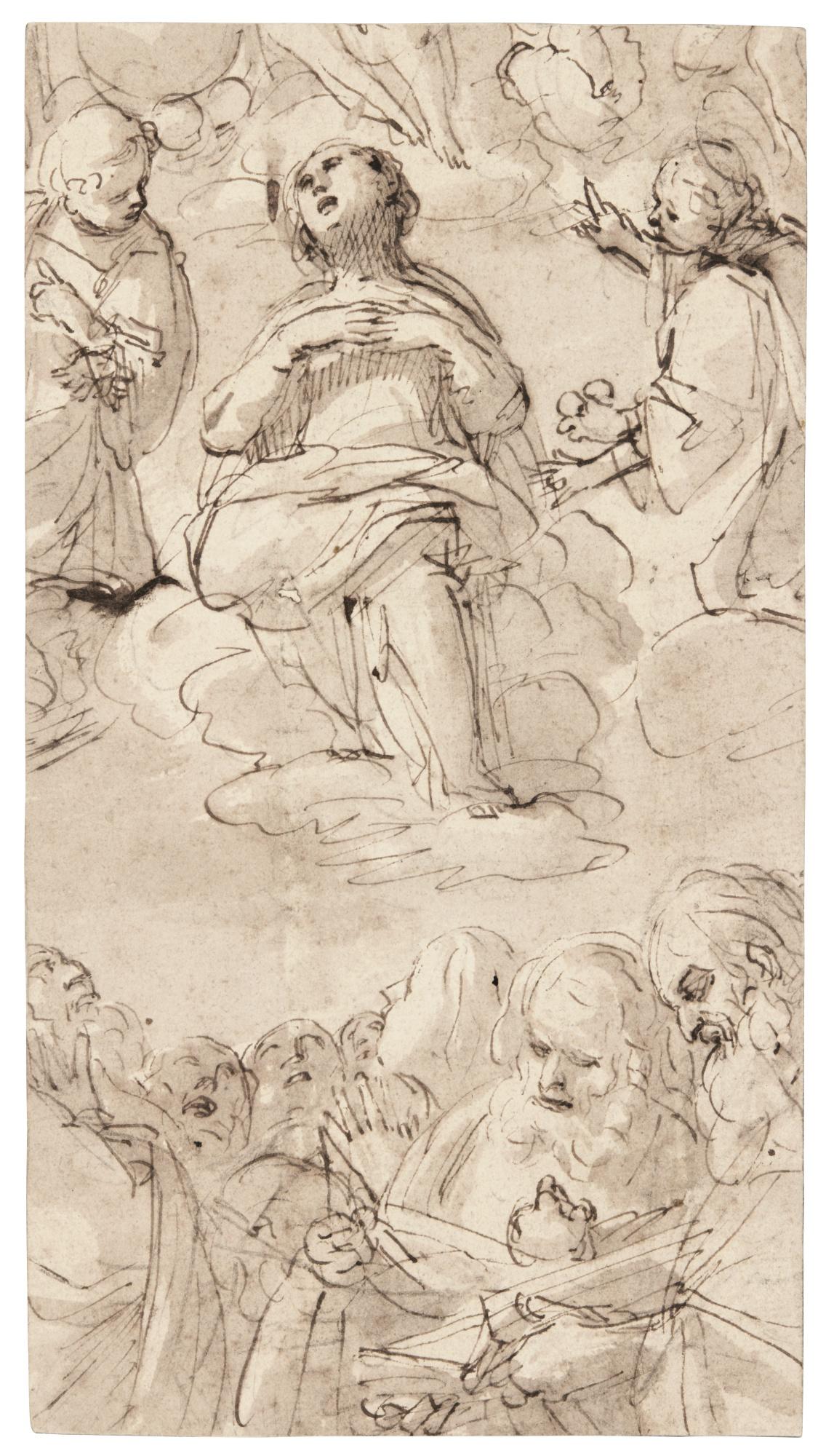 Giovanni Baglione - The Assumption Of The Virgin