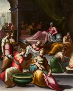 Giovanni Balducci - Geburt der Maria.