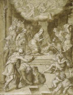 Giovanni Balducci - The Adoration Of The Shepherds