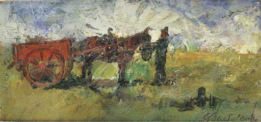 Giovanni Bartolena - Al lavoro nei campi