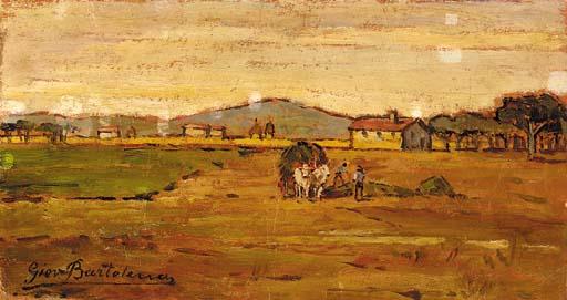 Giovanni Bartolena - Lavorando a Campolecciano