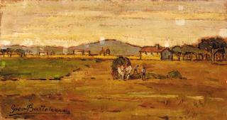 Giovanni Bartolena - Lavorando a Campolecciano