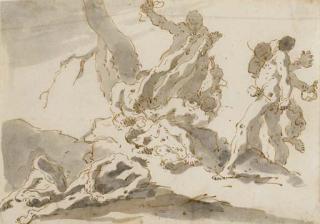 Giovanni Basttista Tiepolo - Le serpent d\'Airain