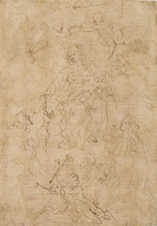 Giovanni Battista Beinaschi - La Vierge du rosaire