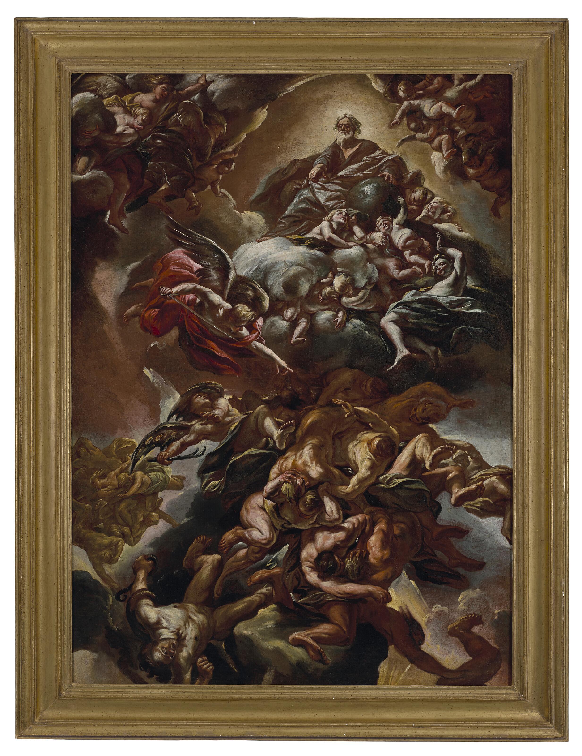 Giovanni Battista Beinaschi - The Fall of the Rebel Angels