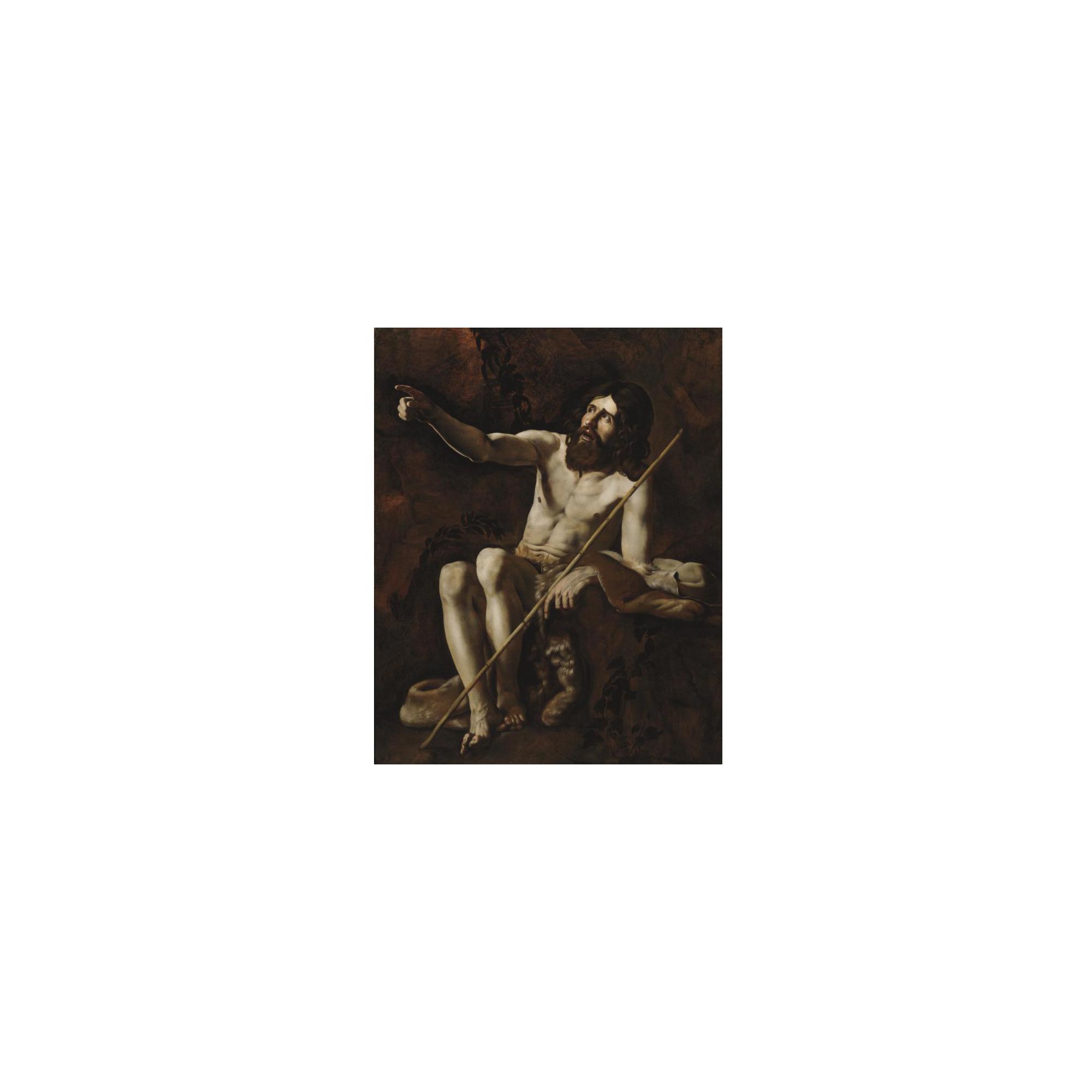 Giovanni Battista Caracciolo - Saint John The Baptist In The Wilderness