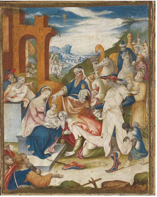 Giovanni Battista Castello - L\'Adoration Des Mages