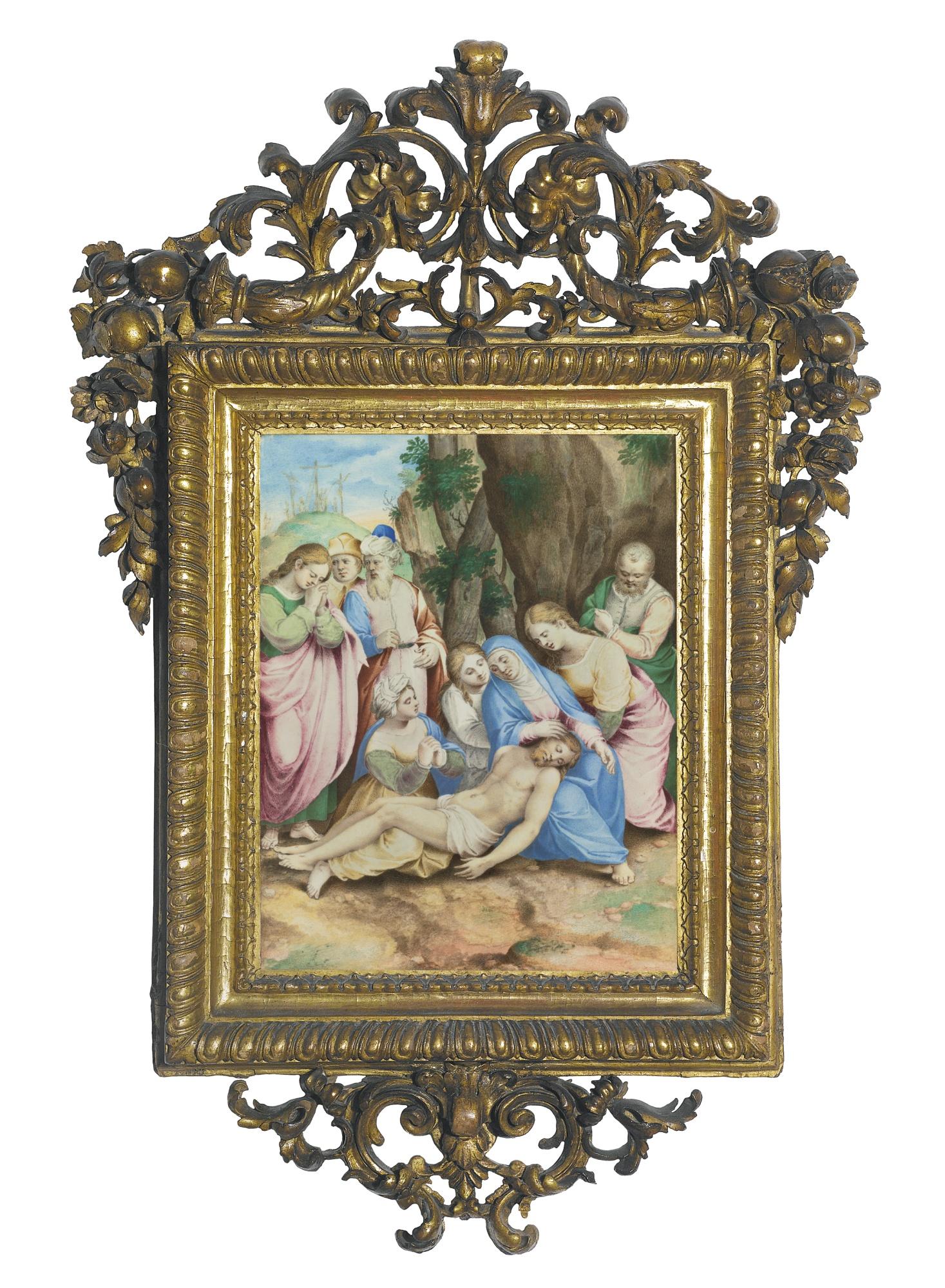 Giovanni Battista Castello - Lamentation Over The Dead Christ