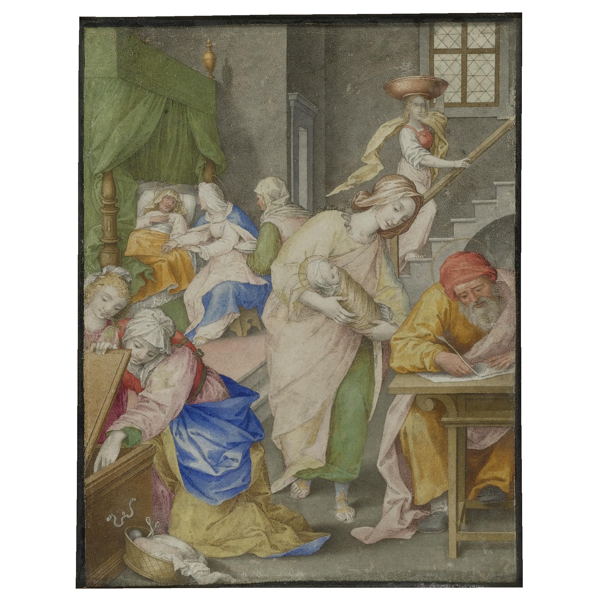 Giovanni Battista Castello - The Birth Of The Virgin