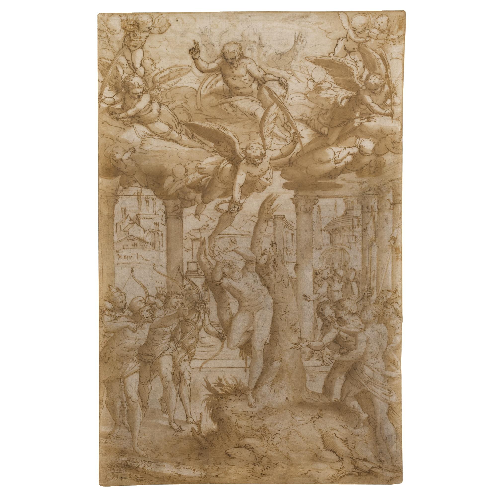 Giovanni Battista Castello - The Martyrdom Of St. Sebastian