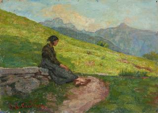 Giovanni Battista Ciolina - Contadina