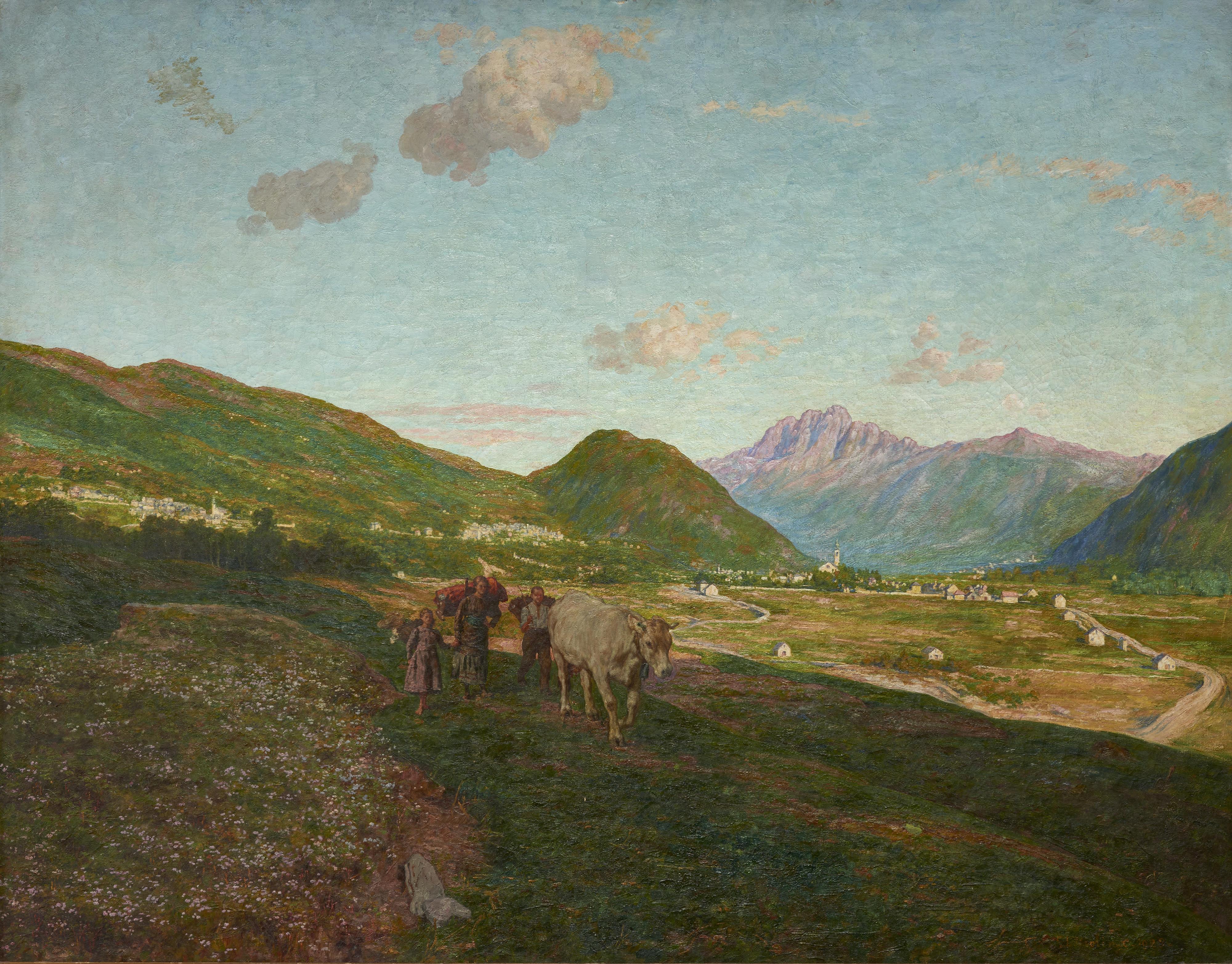 Giovanni Battista Ciolina - Il ritorno, Druogno (Val Vigezzo)
