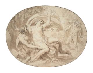 Giovanni Battista Cipriani, R.A. - Nessus abducting Dejanira