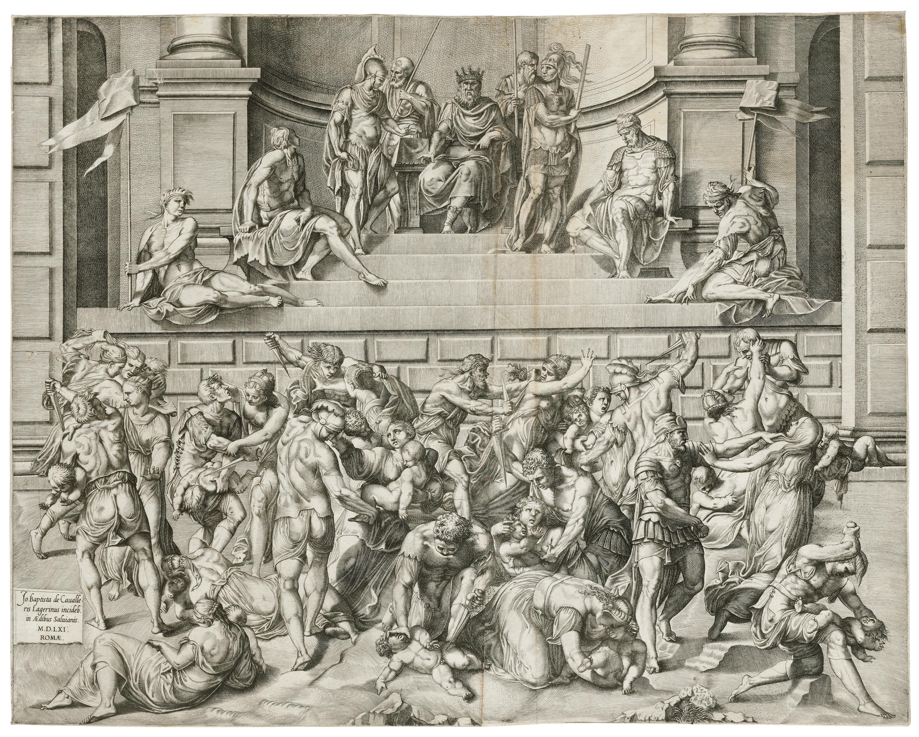 Giovanni Battista De\' Cavalieri - The Massacre of the Innocents