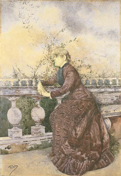 Giovanni Battista Filosa - Sulla terrazza