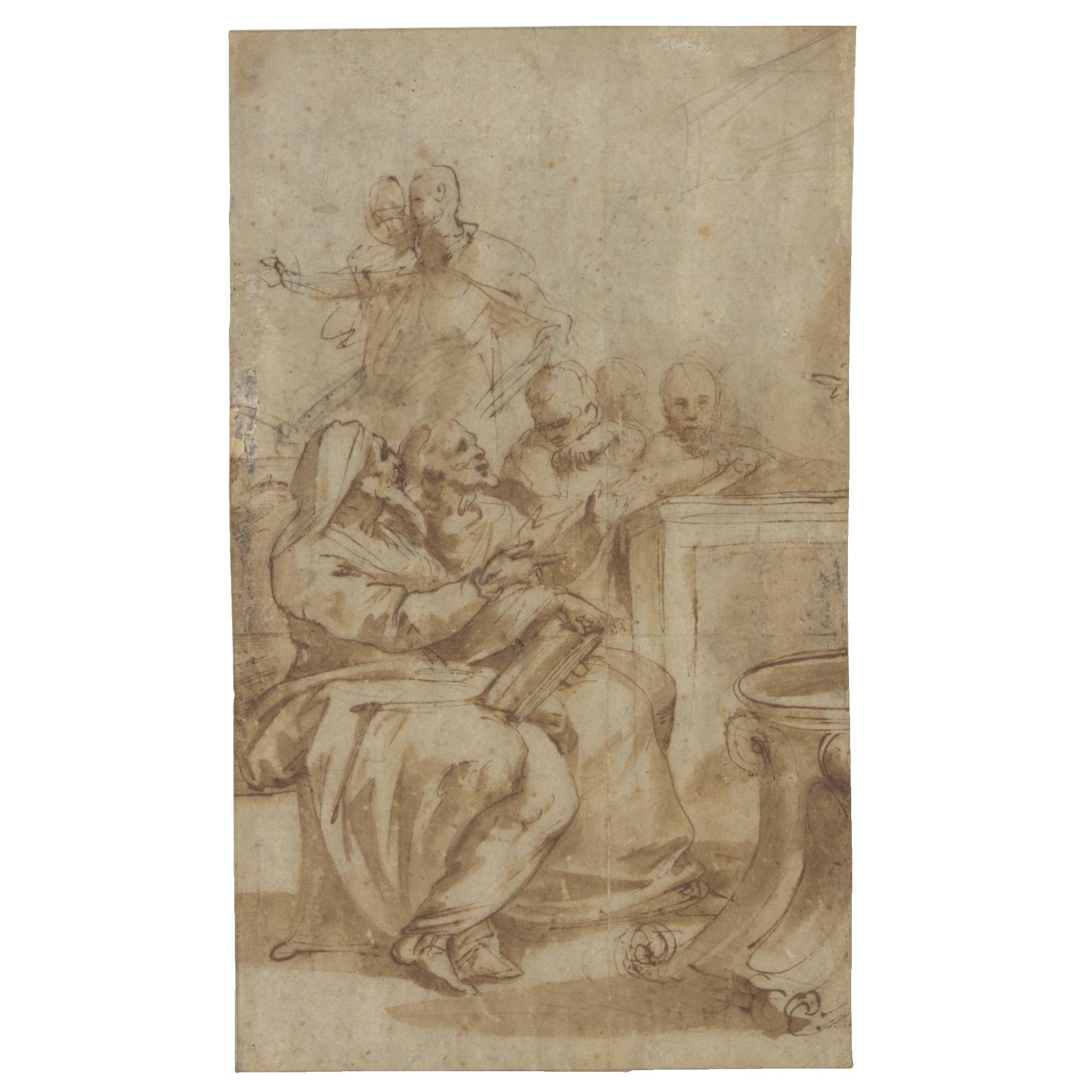 Giovanni Battista Franco - The Young Christ In Discussion With The Elders