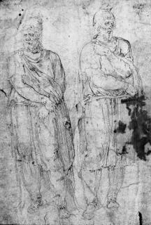 Giovanni Battista Franco - Two Dacians, after the antique