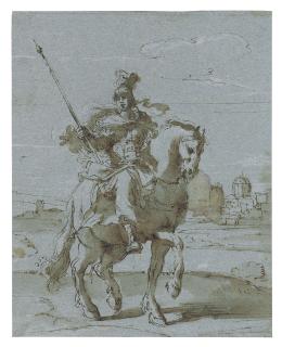 Giovanni Battista Gaulli, Il Baciccio - Allegory of Papacy