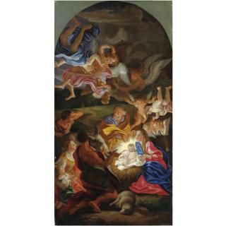 Giovanni Battista Gaulli - Adorazione Dei Pastori