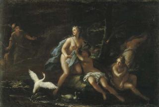 Giovanni Battista Lama - Diana e Atteone