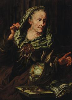 Giovanni Battista Langetti - A Fortune Teller
