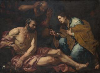 Giovanni Battista Langetti - Giuseppe interpreta i sogni