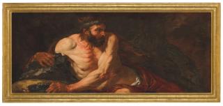 Giovanni Battista Langetti - Samson