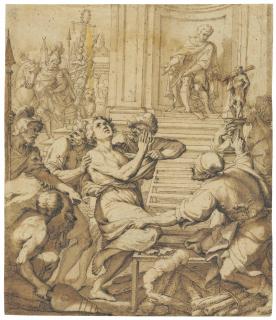 Giovanni Battista Lenardi - The Martyrdom of Saint Lawrence