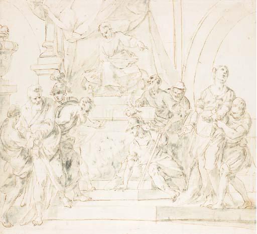 Giovanni Battista Marcola - Le jugement de Suzanne