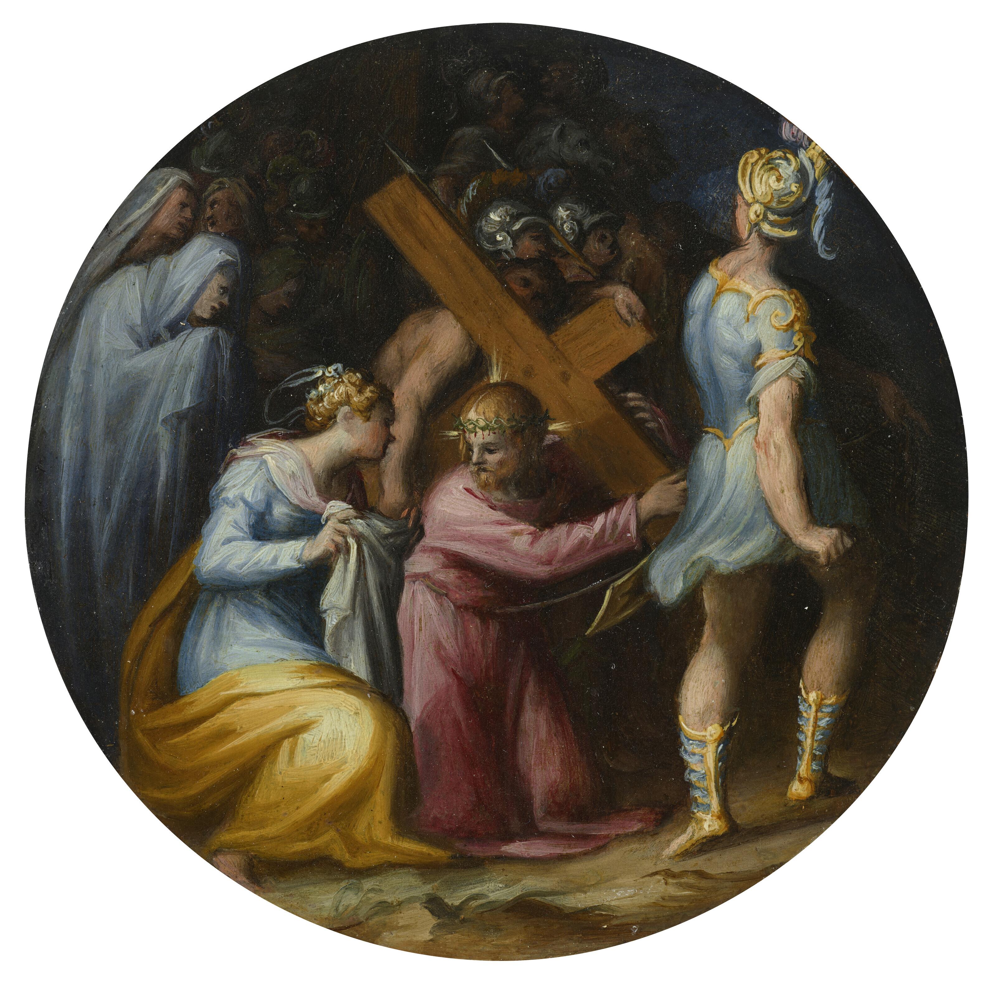 Giovanni Battista Naldini - Christ Carrying The Cross