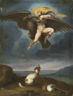 Giovanni Battista Naldini - The Rape of Ganymede