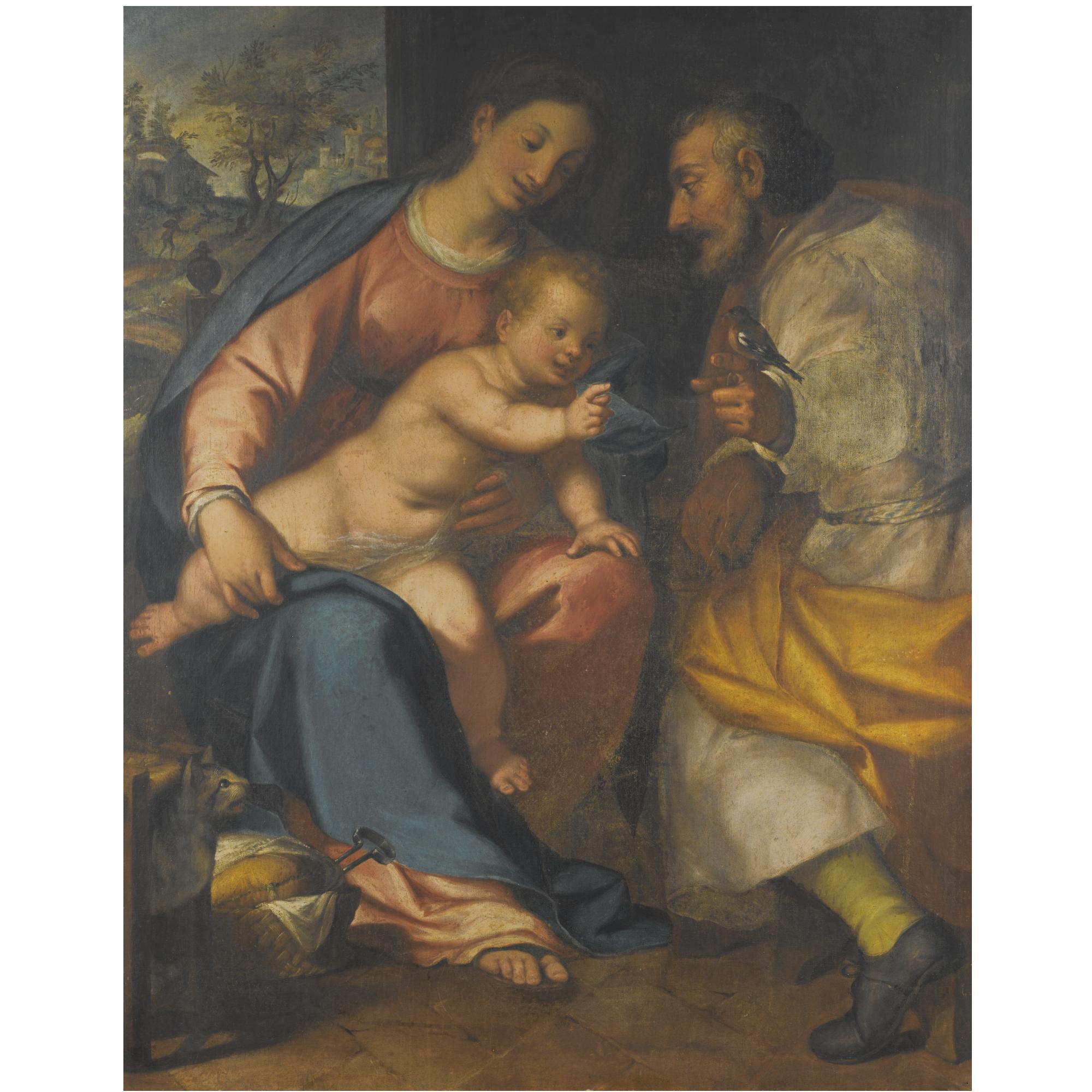 Giovanni Battista Paggi - The Holy Family