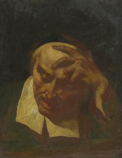 Giovanni Battista Piazzetta - Head Study Of An Elderly Man Reading