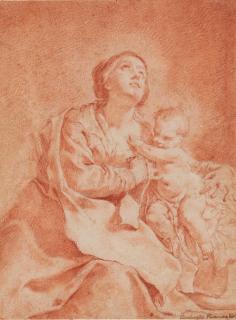Giovanni Battista Piazzetta - Madonna and Child